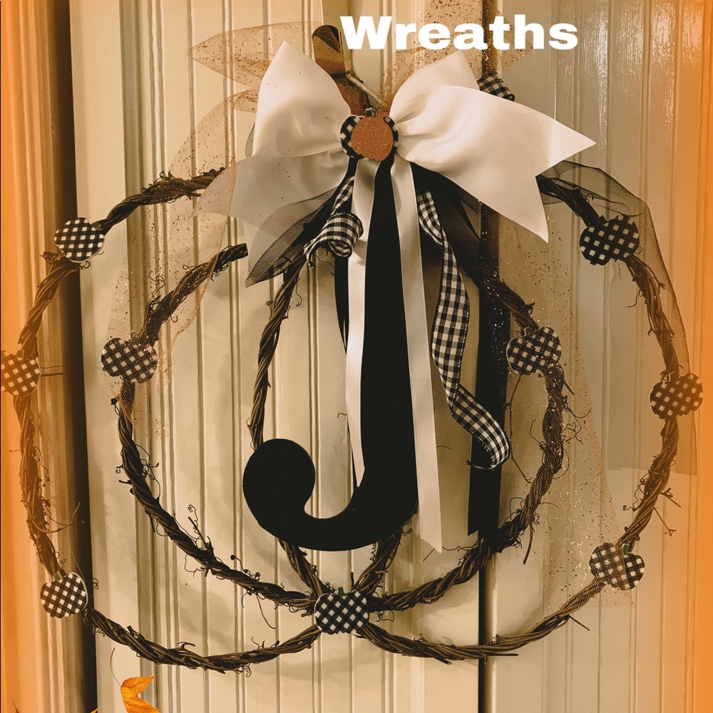 Custom fall decor.